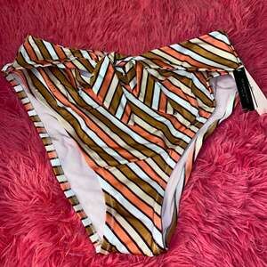 Victoria's Secret‎ Tie-Front High-Rise Cheeky Bikini Bottom Size XL